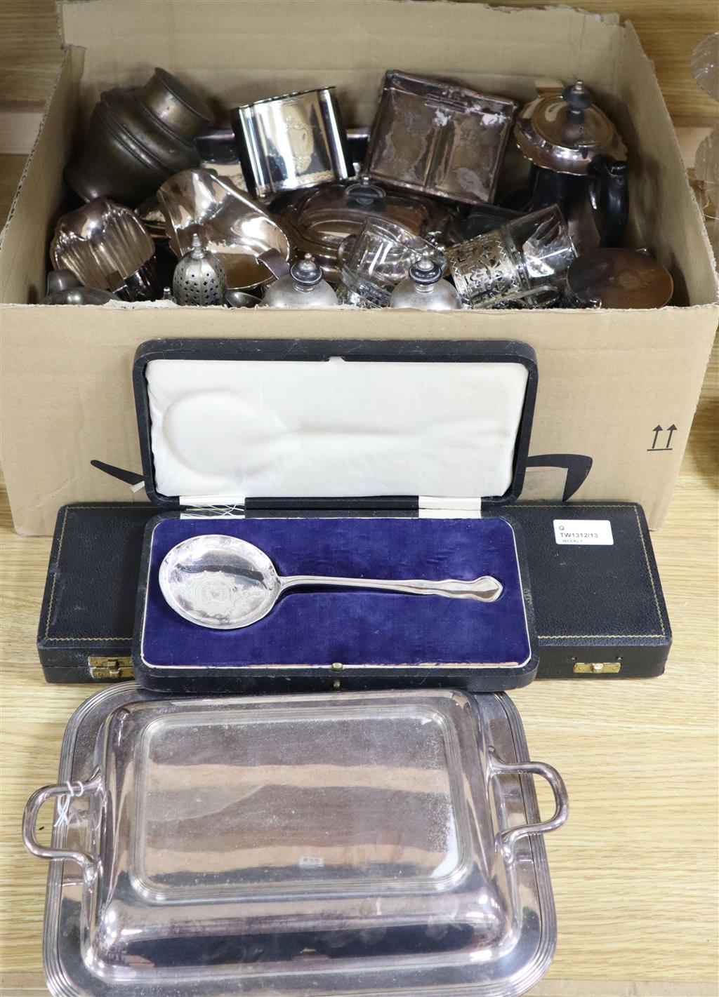 A collection of plated tableware, including a cafe au lait set,